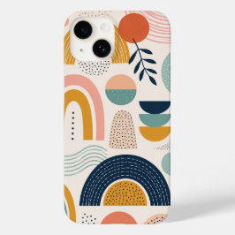 Pastell-Prisma-Bogen-Abstraktes-Oberflächenmuster Case-Mate iPhone 14 Hülle