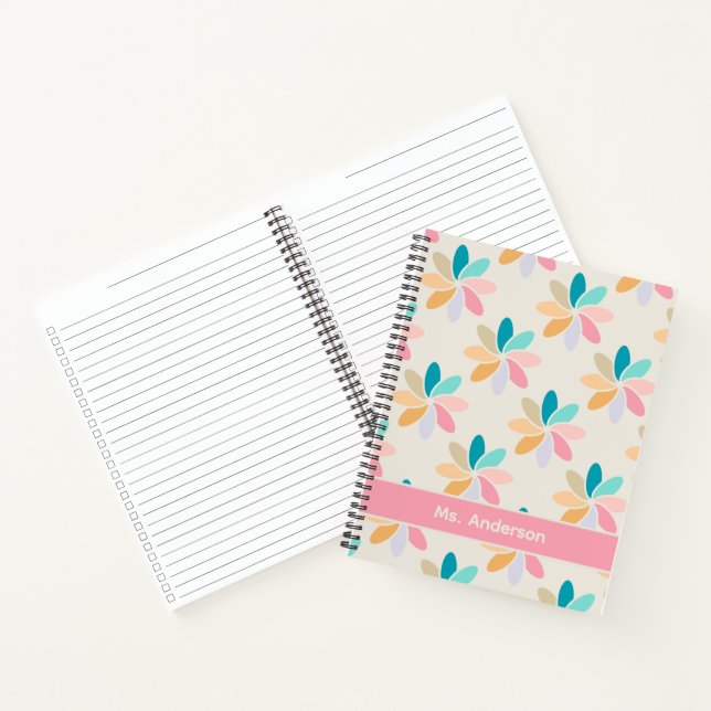 Pastell-Rad-Checkliste Notizbuch (Innenseite)