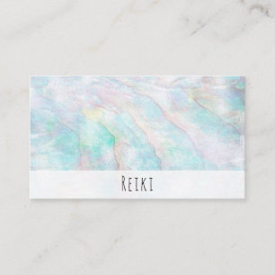 *~* Pastell Rainbow Reiki Yoga Healing Visitenkarte