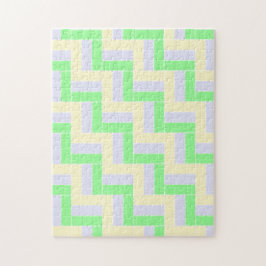 Pastell Rectangle Muster Weiße gestrichelte Linien