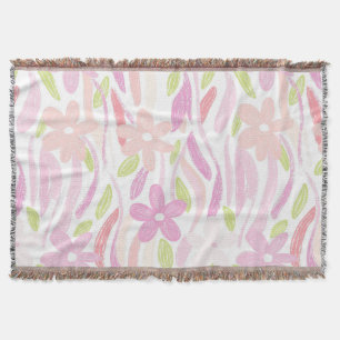 Pastell-Retro-Blumen (10) Decke