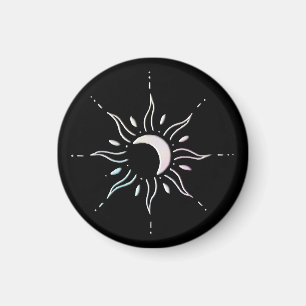 Pastell-Sonne Magnet