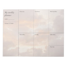 Pastell-Sonnenuntergangs-Wolken, minimalistischer
