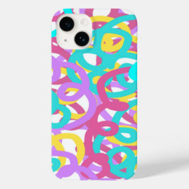 Pastell Spiralen Abstrakt drucken Case-Mate iPhone 14 Hülle