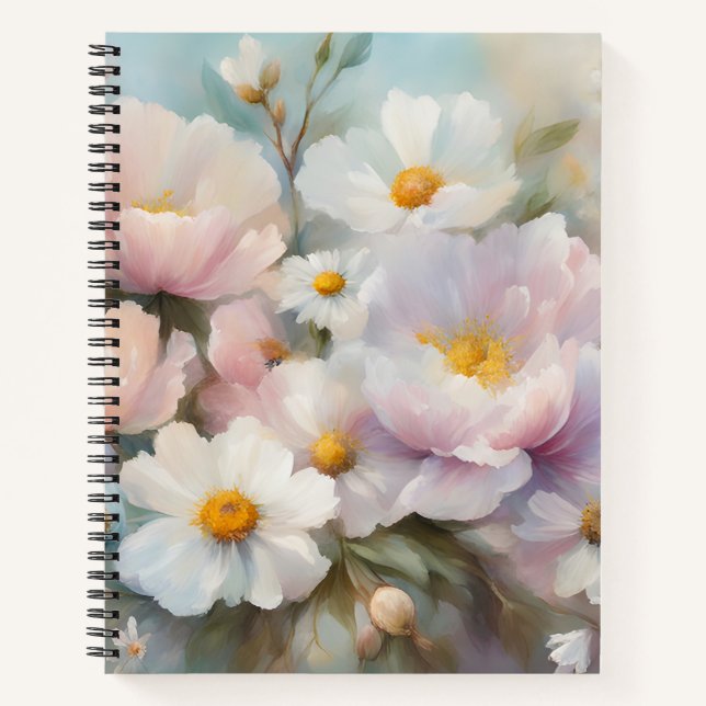 Pastell Spring Notebook Notizbuch (Vorderseite)