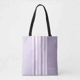 Pastell Streifen Totbeutel Tasche