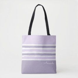Pastell Streifen Totbeutel Tasche