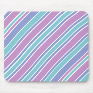 Pastell-Streifenmuster Mousepad