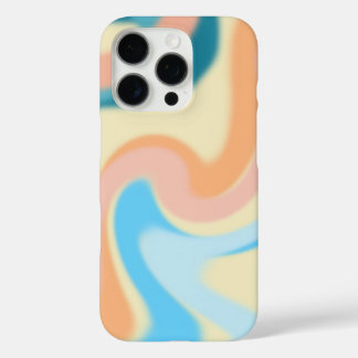 Pastell-Swirlen iPhone 16 Pro Hülle