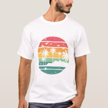 Pastell-Tropischer-Sonnenuntergang-Palmenbaum-Desi