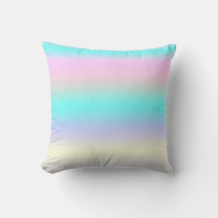 Pastell Türkis Pink Abstrakt Art Kissen Kissen