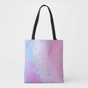 PASTELL UND BLAUE FARBE TASCHE