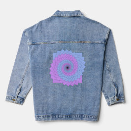 Pastell-Unendlichkeit Jeansjacke