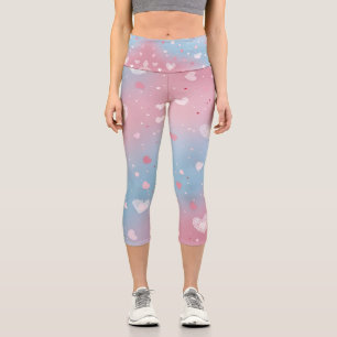 Pastell-Versprechen Capri Leggings