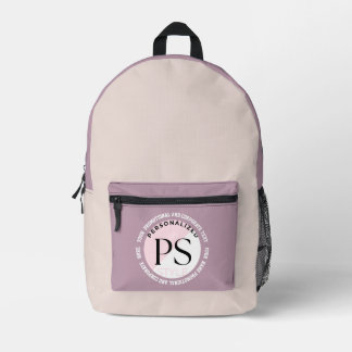 Pastell-Wasserfarbe Werbe- und Unternehmensreisen Bedruckter Rucksack