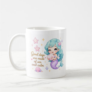 Pastell-Weiche Luxus-Ozean-Kaffeetasse Kaffeetasse