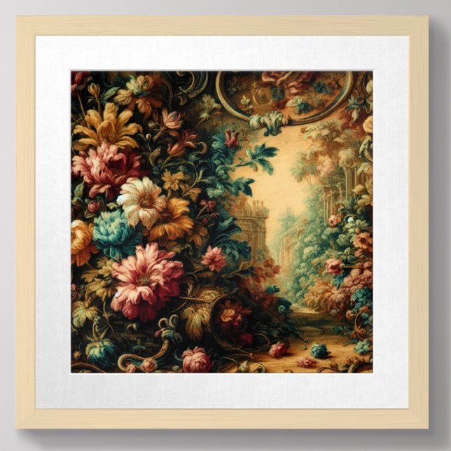 Pastell Zeichnend antikes Tapisserie Poster (Von Creator hochgeladen)