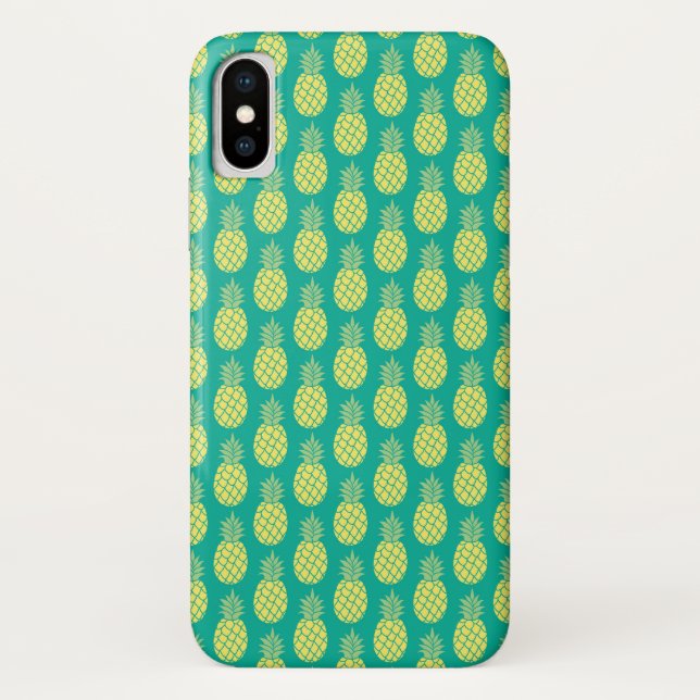 Pastellananas Case-Mate iPhone Hülle (Rückseite)