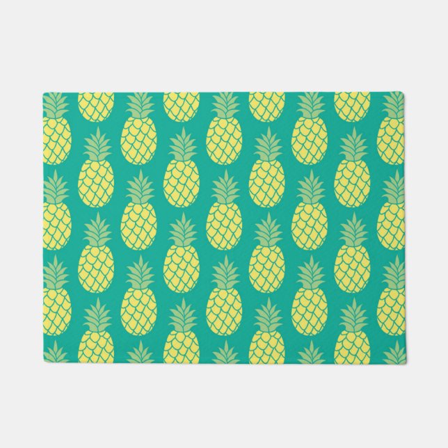 Pastellananas Fußmatte (Vorderseite)