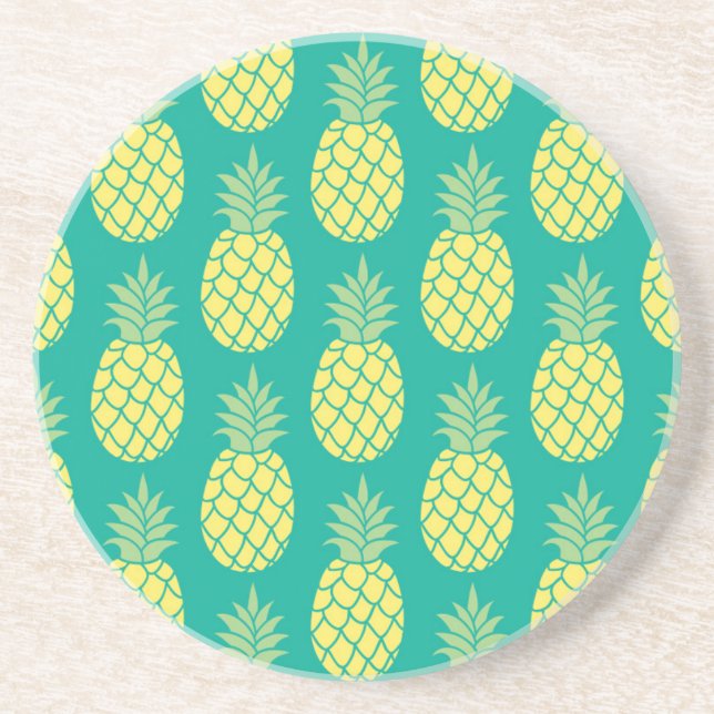 Pastellananas Getränkeuntersetzer (Vorne)