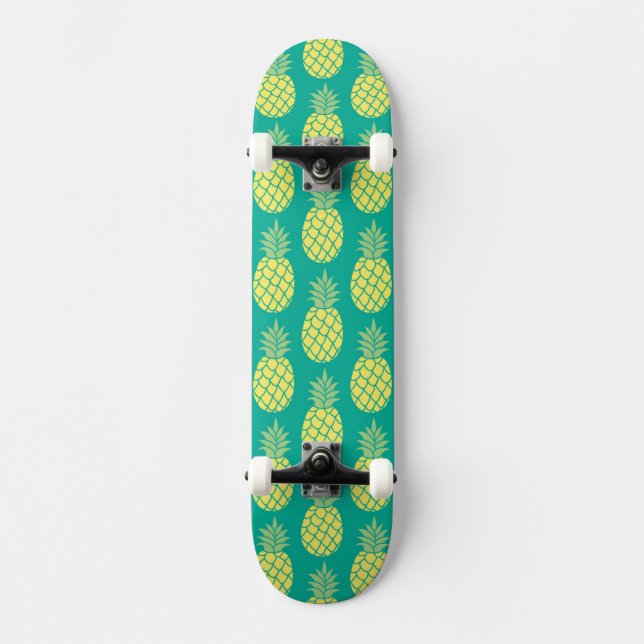 Pastellananas Skateboard (Vorderseite)