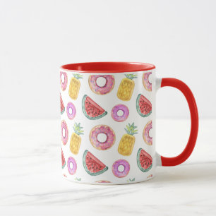 PastellAquarell-Pool-Floss-Muster Tasse