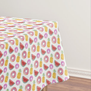 PastellAquarell-Pool-Floss-Muster Tischdecke