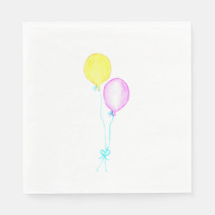 Pastellballons Napkins Serviette