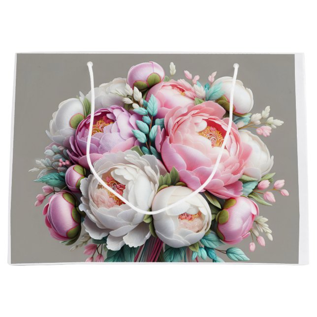 Pastellbeine, von Natasha Us Große Geschenktüte (Vorderseite)