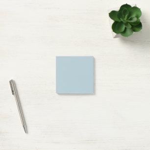 Pastellblau Einfarbig Minimalistisch Post-it Klebezettel