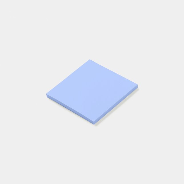 Pastellblau (feste Farbe)  Post-it Klebezettel (angewinkelt)