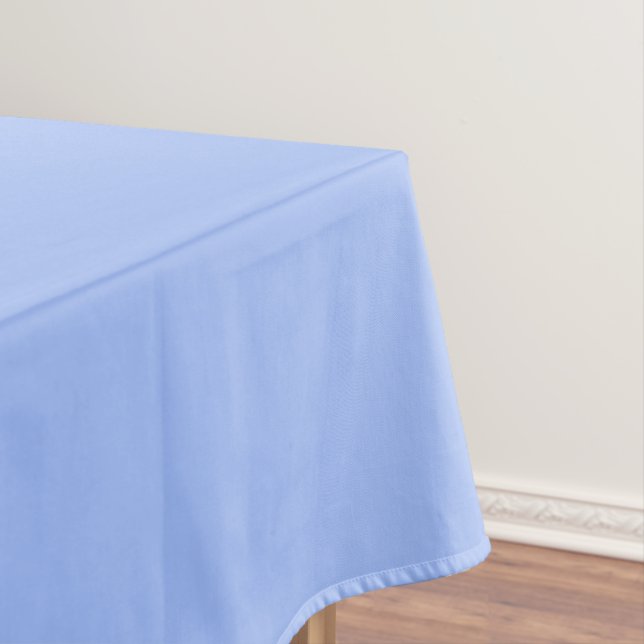 Pastellblau (feste Farbe)  Tischdecke (Beispiel)