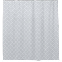 Pastellblau marokkanisches Quatrefolienmuster