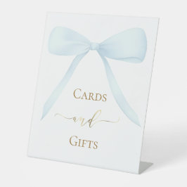 Pastellblau Sockelschild