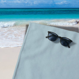 Pastellblau, solide Farbe | Classic | elegant Strandtuch