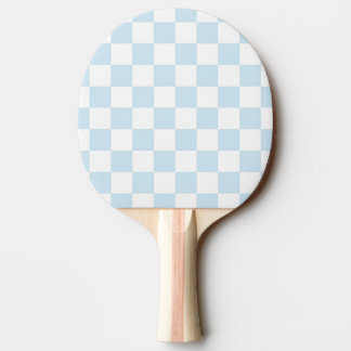 Pastellblau und Weiß Tischtennis Schläger