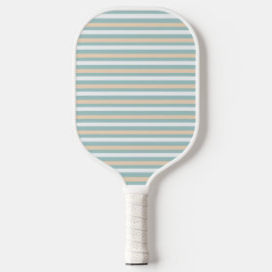 Pastellblau, weiß und rot pickleball schläger