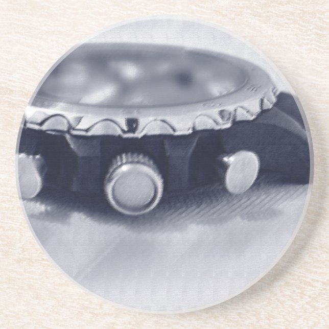 pastellblaue Stunde Getränkeuntersetzer (Vorne)