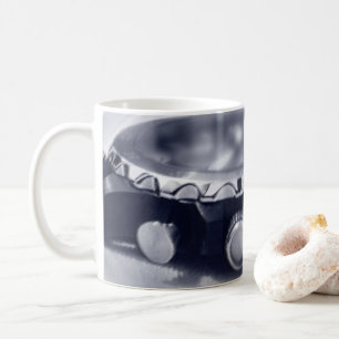 pastellblaue Stunde Kaffeetasse