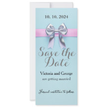 Pastellblaues Design mit Bogen