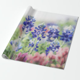 PastellBluebonnets Geschenkpapier