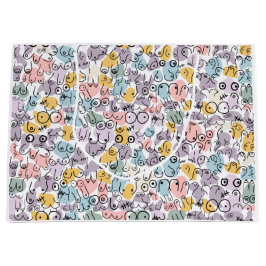 Pastellbrust Große Geschenktüte