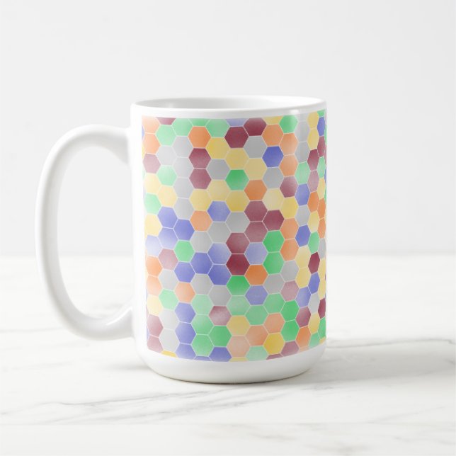Pastelle 15oz Tasse (Links)