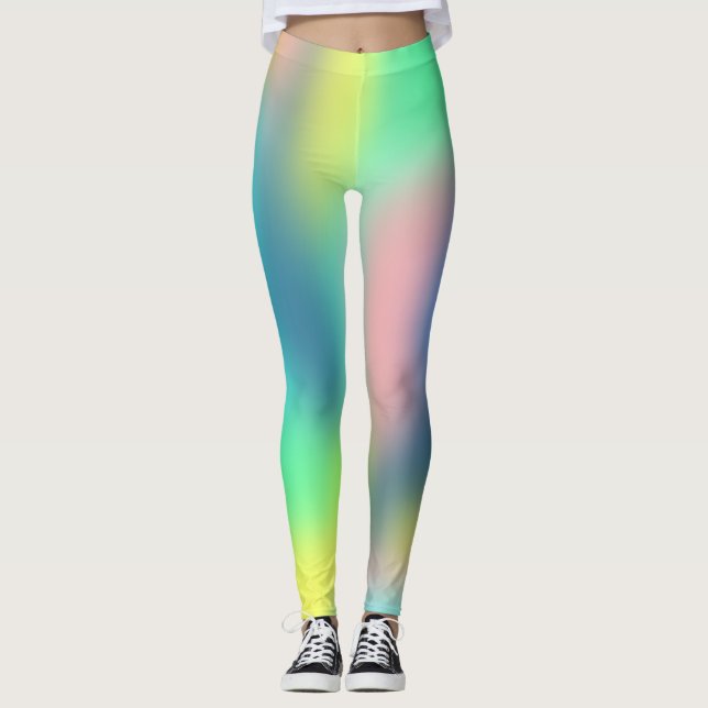 Pastelle Leggings (Vorderseite)