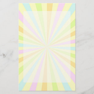 Pastelle Spinnrad Sun Burst Briefpapier