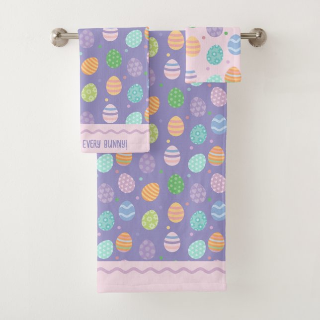 Pastelleier Badhandtuch Set (Insitu)