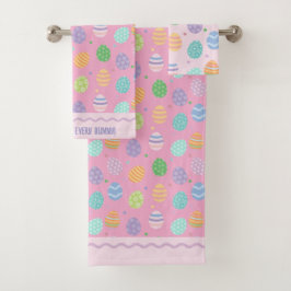 Pastelleier Badhandtuch Set