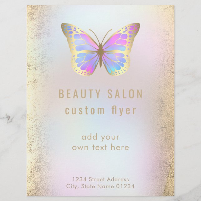 Pastellfalter Flyer (Vorne)