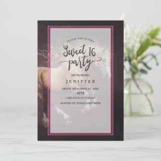 Pastellfarbe eines laufenden Pferdes Einladung