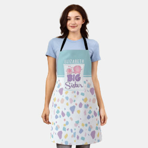 Pastellfarbe Große Schwester Elephant farbenfrohe  Schürze